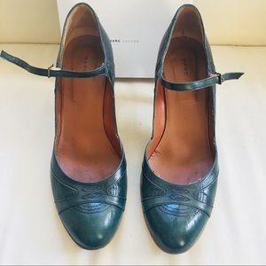 Marc by Marc Jacobs Mary Jane Teal Heel